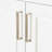 60.25'' Single Bathroom Vanity with Carrara Quartz Top-94668809