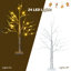 Bouleau blanc illuminé The Holiday