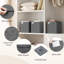 17 Stories Fabric Storage Tub & Tote