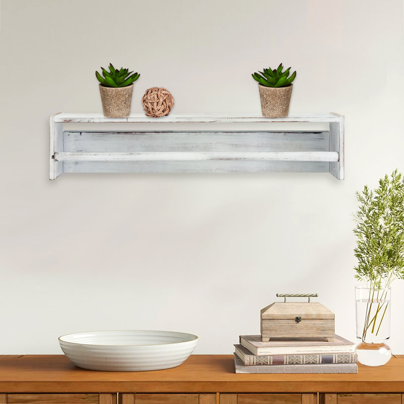 Hardgrove Floating Shelf, Silver