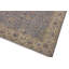 Tapis oriental rectangulaire noué à la main en laine bleu / beige / noir 10 pi 1 po x 13 pi 7 po Baccio