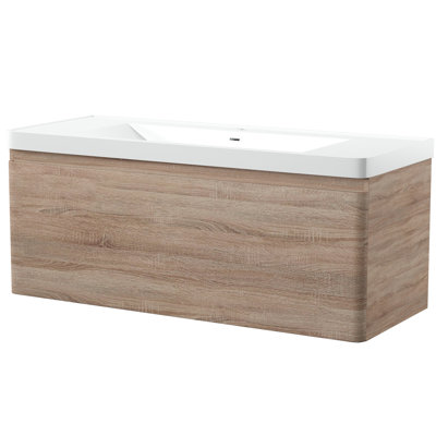 Lillington 47.13'' Single Bathroom Vanity with Plastic Top