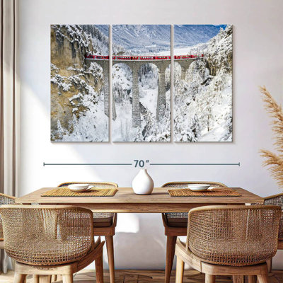 Nicci Snowy Landwasser Viaduct