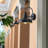 Kanesha Motion Sensor Outdoor Barn Lights for Porch, 2 Pack Dome Dusk to Dawn Gooseneck Light-514856617