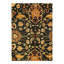 Agra Wool Oriental Area Rug in Red/Black