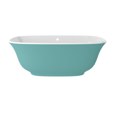 Amiata 65"x 32" Freestanding Soaking Bathtub