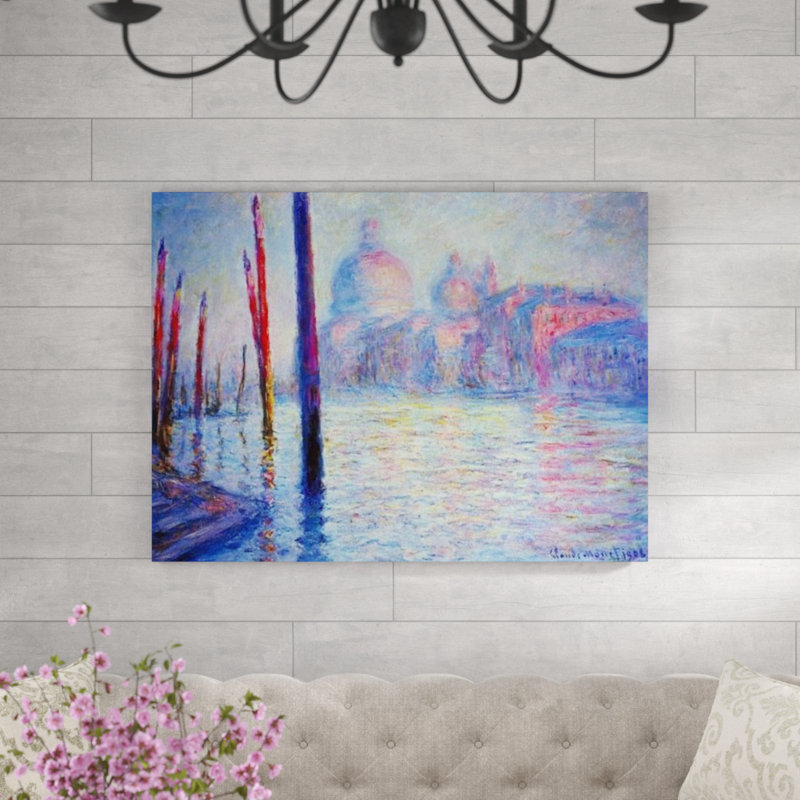 Claude Monet - Wrapped Canvas Painting, 60cm H x 80cm W x 1.8cm D