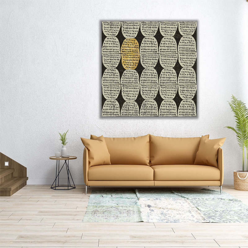 «Kitchen Play Pattern II», impression sur toile, H 12 po x l 12 po