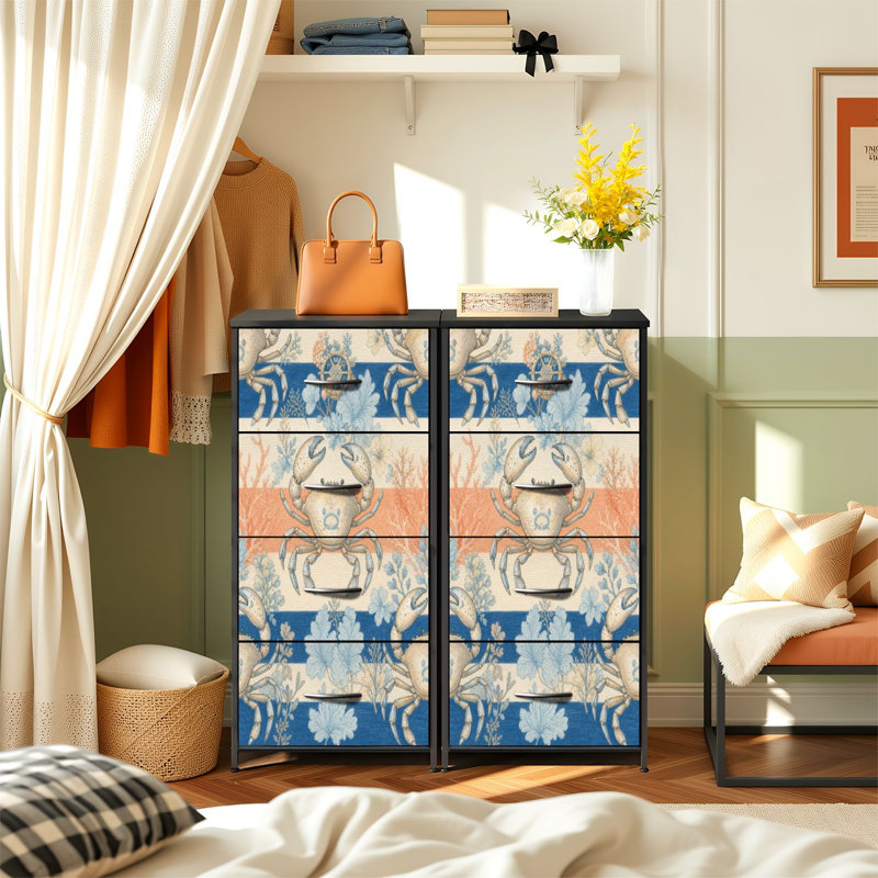 Commode verticale 4 tiroirs