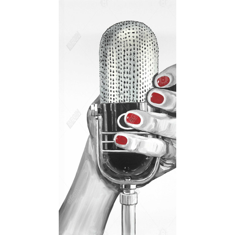 Sing your life - 15.75"x31.50" Desk mat