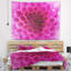 Tapisserie florale rose foncé-28485946