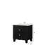 Table de chevet 2 tiroirs Modern White