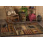 Tapis d'intérieur sud-ouest en polypropylène tissé à la machine brun / rouge / vert Alers-26909138