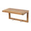 Teak Wall Shelf with Hooks-1772868075