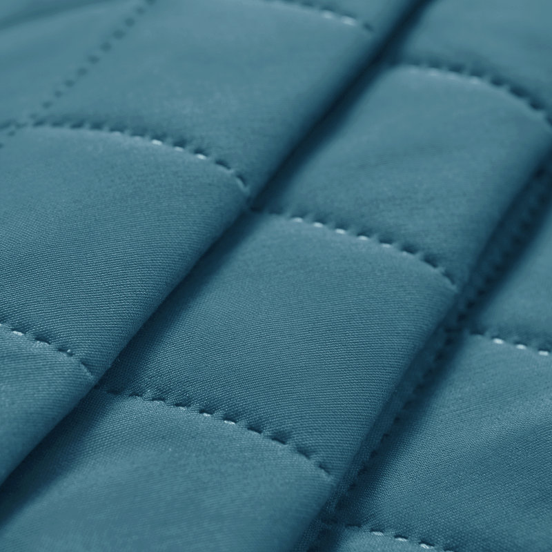 Housse matelassée et réversible pour fauteuil inclinable, Bleu vert, Grand H 91 po x l 28 po x P 22 po