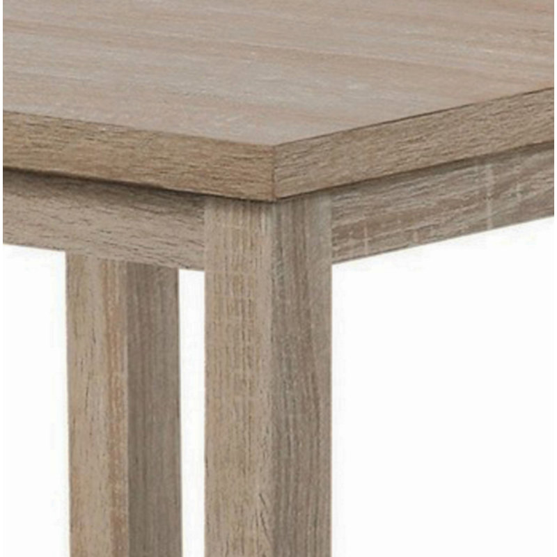 Ensemble de tables basses carrées 3 pièces