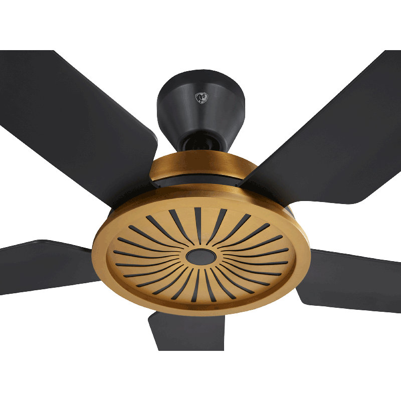 Ventilateur de plafond Speakeasy, Noir