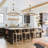 20-Light Rattan Weave Wagon Wheel Chandelier