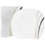 Square Porcelain China Dinnerware Set 30 Piece - Service for 6