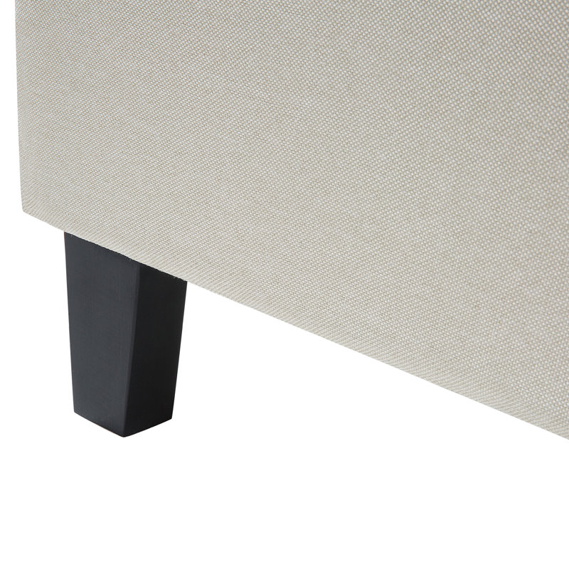 Buckwalter Upholstered Bed, Super King (6'), Beige