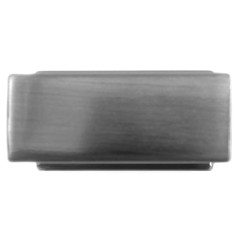 Park Avenue Rectangular Knob, Satin Nickel