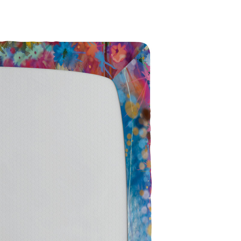 Multicolore Ambesonne, Drap-housse très grand californien