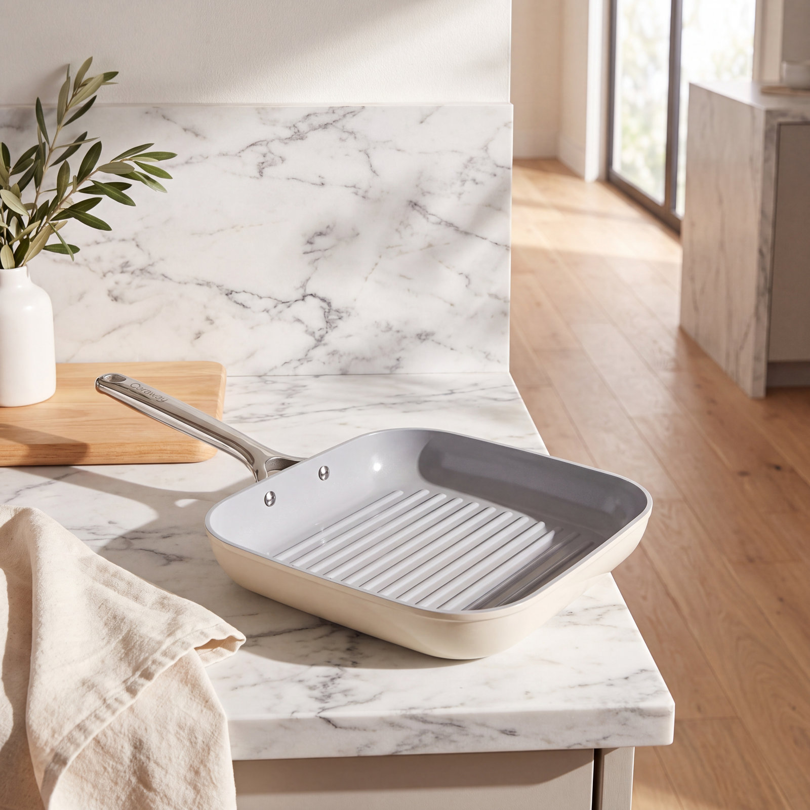 Caraway 11" Non-Stick Ceramic Grill Pan