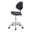 Chaise avec tabouret et dossier pivotant avec siège pivotant et pivotant, siège inclinable hydraulique et ergonomique