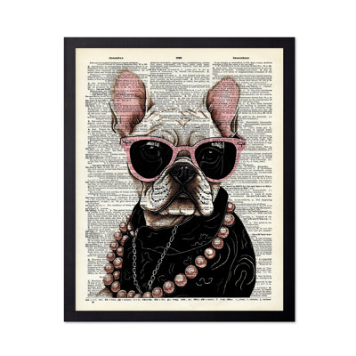 French Bulldog in Sunglasses No3