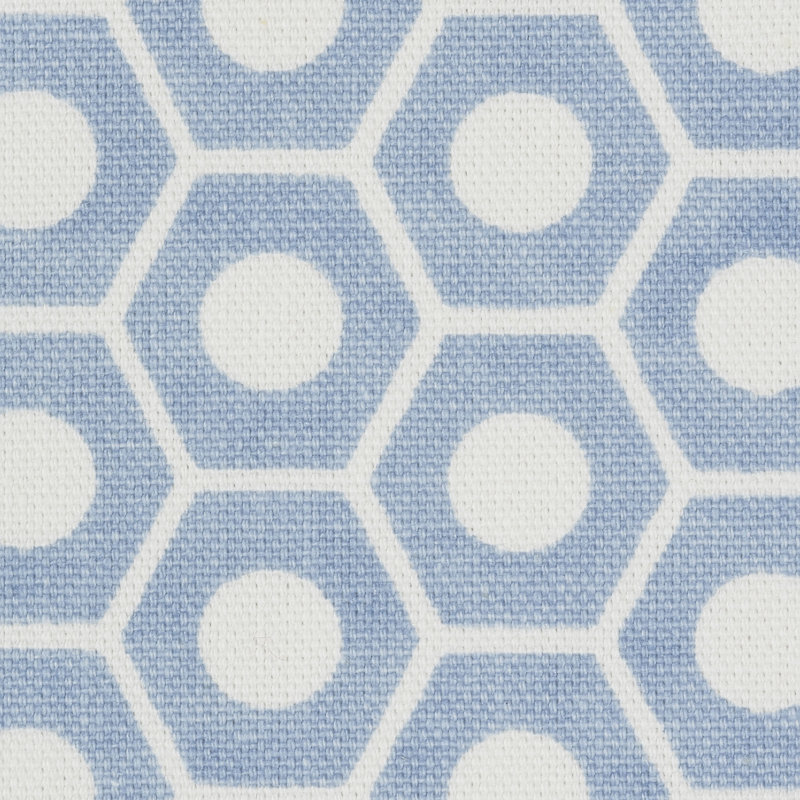 Tissu Schumacher x Studio Bon Queen B, Chambray