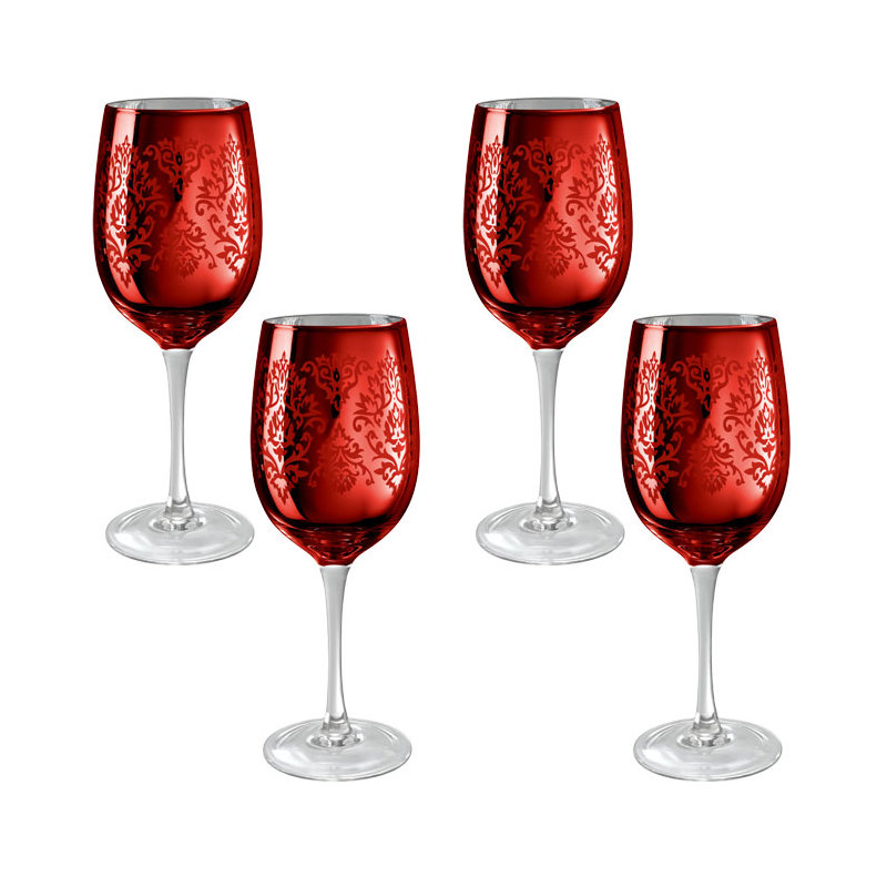 Verre à vin 15 oz. Verre à vin en cristal tout usage, Rouge
