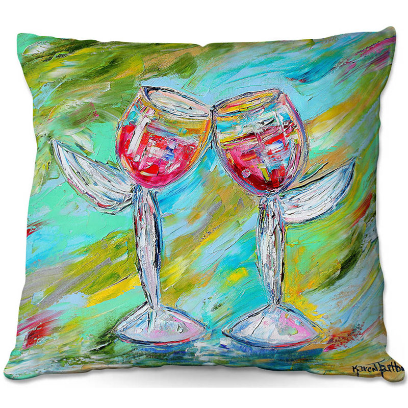 Coussin Couch Angel Glasses, 16 po x 1 po