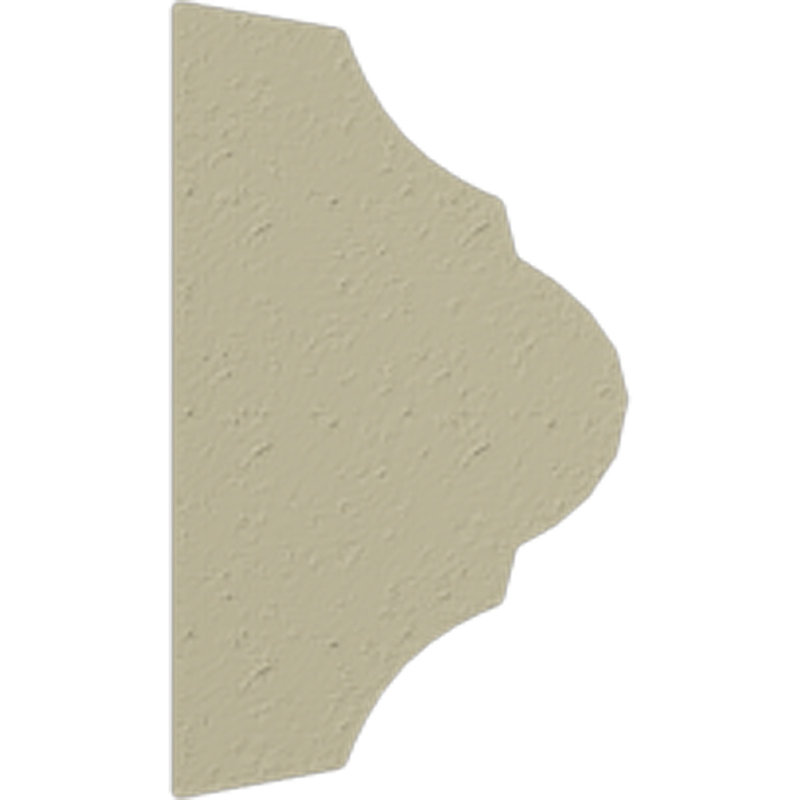 Classic Gray Polyurethane Panel Moulding 7/8"H x 1/2"P x 12"L