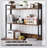 Large Cat Litter Box Enclosure With Shelf Storage, Hidden Cat Washroom Furniture
