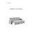 Efim Sleeper Sectional Sofa with Reversible Storage Chaise Linen 84 Inches-1091892815