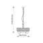 Ampelius 5 - Light Waggon Wheel Chandelier