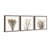 " Brown Branches " 3 - Pieces-372360606