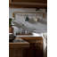 Rustic Solid Brass Kitchen Utensil Rail