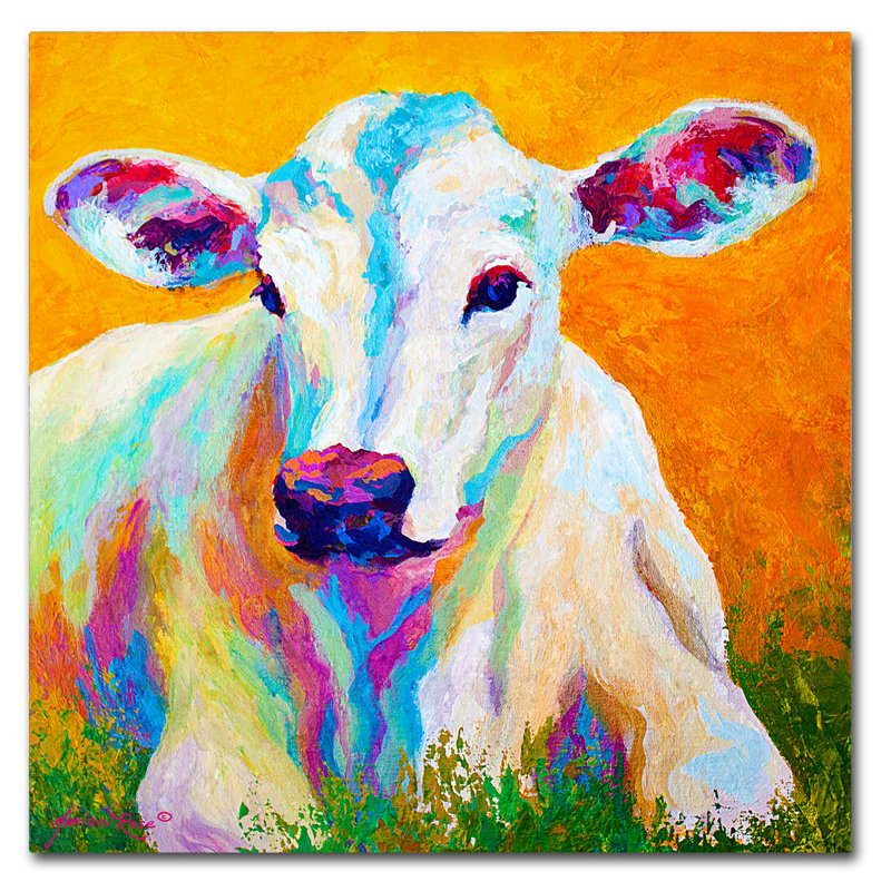 «Innocence» par Kucera, reproduction sur toile tendue, H 14 po x l 14 po