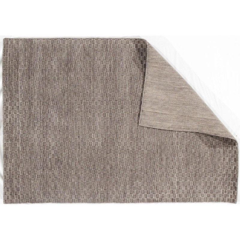 Kuuda Cotton Area Rug in Gray