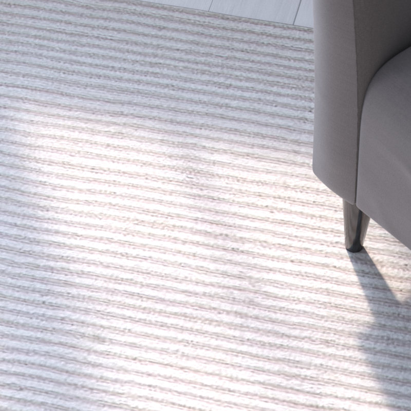 Tapis beige clair fait à la main Malden, Rectangle 12 pi x 15 pi