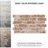 Manhattan 12" x 21" Porcelain Brick Look Wall Tile-95102538