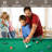 Portable Pool Table 48" Portable Pool Table, Foldable Billiard Table with 2 Cue Sticks, Balls, Triangle, Chalk, Brush-90889360