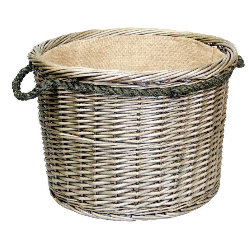 Fulda Wood Log Carrier, 55cm H x 55cm W x 55cm D