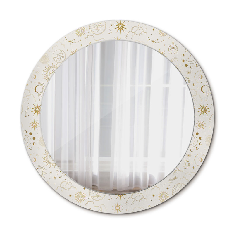 Huldar Glass Flat Wall Mirror