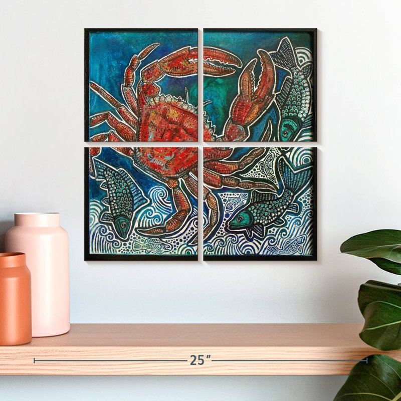 Brampt Feeling Crabby, H 18 po x l 18 po