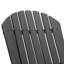 Chaise d'extérieur rustique - bois gris foncé, construction pliable gris bois, pour expérience-1104271522