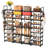 18 Pair Shoe Rack