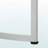 Barney White Accent Table