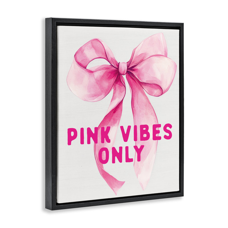 Cadre flottant Girly, Cadre flottant noir de jais, H 21 po x l 17 po